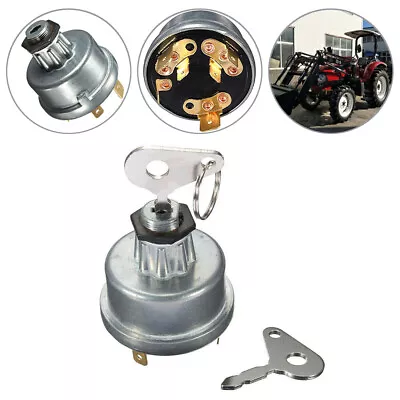 Tractor Ignition Switch 4 Position / 2 Keys For LUCAS 35670 Durite 0-351-06 AU • $17.47