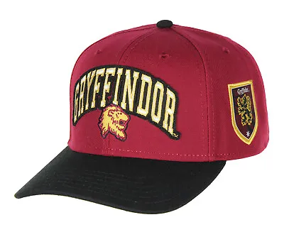 Harry Potter Embroidered House Crest Animal Adjustable Snapback Hat Caps • $23.95