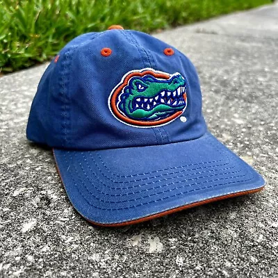 Vintage NCAA Florida Gators Hat Cap Twins Enterprise Strapback Blue • $15