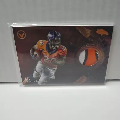 2014 Topps Valor Heart 3 Color Patch Jersey Card 1/1 Montee Ball Denver Broncos • $42.49