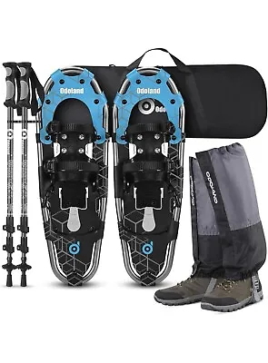 Snowshoes Snow Shoes For Men And Women With Trekking Poles Carrying Bag Size 30 • $39
