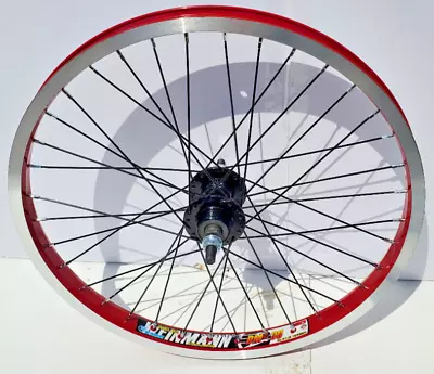 NOS Weinmann DM 30 BMX Freestyle 20  Bicycle Wheel Set 3/8  36H GT DW Flip Flop • $138