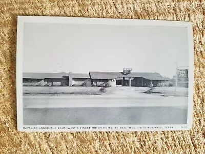 Cavalier Lodge-southwest's Finest Motor Motelmckinneytx.vtg Postcard*p68 • $7.92