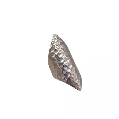 Erin Wasson Low Luv Hammered Ring Silver Tone Artisan Arsty Classic Casual 5.5 • $24