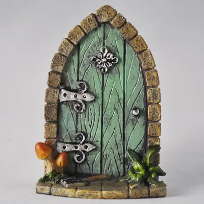 Tiny Green Fairy Door | Mythical | Garden Fairy • £11.95