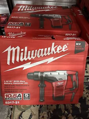 Milwaukee 5317-21 1-9/16 Inch SDS Max Rotary Hammer • $389.99