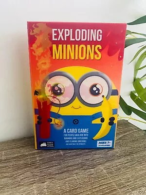 Exploding Minions Card Game | Exploding Kittens | Opened Never Used | FREE POST • $36.95