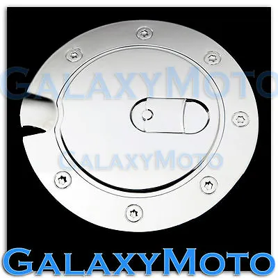 Chrome ABS Fuel Gas Tank Cap Door Cover Trim For 05-09 Ford Mustang • $27.88