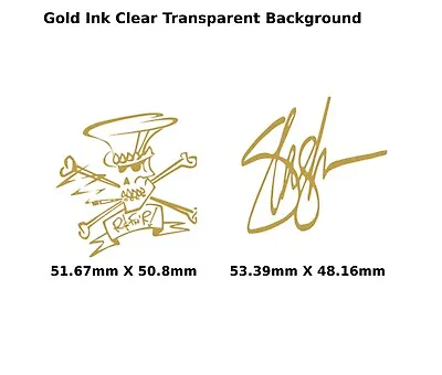 Gibson Slash Guitar Decal Head Stocks Restoration Water Slide Logo 322 • $8.92