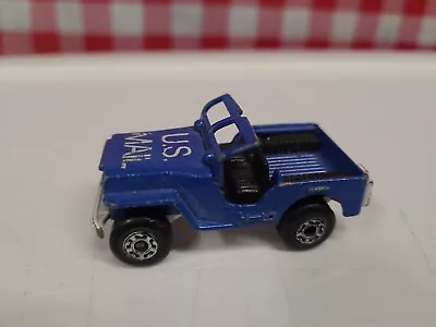 1976 Matchbox Superfast U.S. Mail Jeep Sleet-N-Snow No. 11 Made In England • $4.99