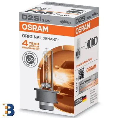 Osram ORIGINAL 66240 XENON (1x) D2S Lamp XENARC 35W P32d-2 HID • $44.04