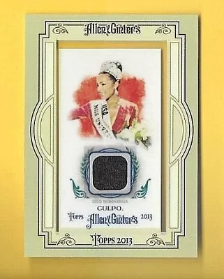 Olivia Gulpo Miss Universe 2013 Topps Allen & Ginter Memorabilia Relic #nbr-oc • $9.95