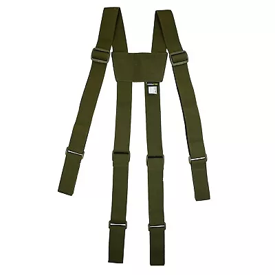 Tactical Suspenders Police Suspenders For Duty Belt With Durable Suspender • $18.55