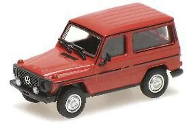 Minichamps 1/87 HO MERCEDES-BENZ G Model Short (W460) 1980 RED 870038060 • $24.99