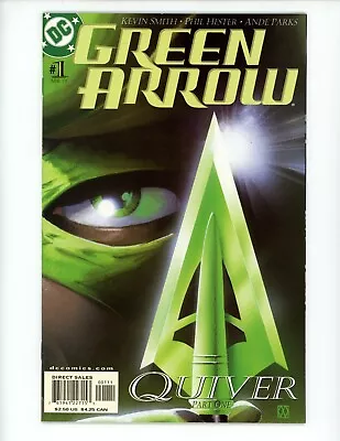 Green Arrow #1 Comic Book 2001 VF/NM Kevin Smith Matt Wagner DC • $1.99