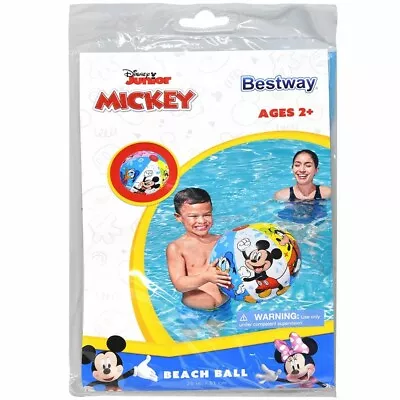 Disney Mickey Mouse 20  Inflatable Beach Ball Pool Toy Mickey Beach Toy For Kid • $6.99