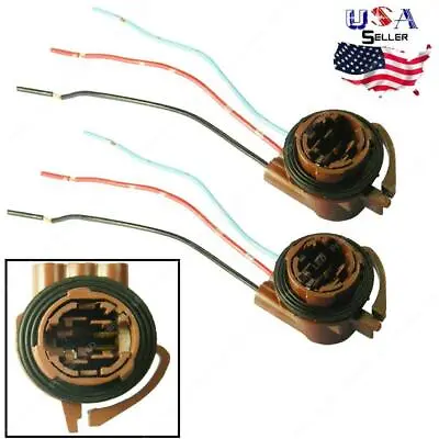 3157 3357 4157 Brake Turn Signal Light Bulb Socket Harness Wire Plug Connectors • $9.29
