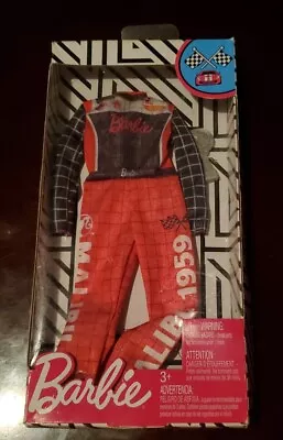 Barbie Fashions  MALIBU 1959  Racecar Driver Jumpsuit Outfit W/ Trophy • $7.99