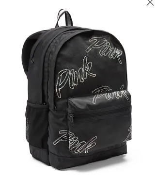Victoria's Secret Pink Bling Campus Backpack Gym School Tote Bag Full Size New • $55.99