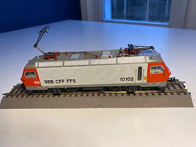 Marklin HAMO 8323 DC Swiss SBB Re 4/4 IV 10102 Red/gray Electric Loco Orig. Box • $99.99