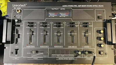 Lineartech SL-3500A Stereo Preamp Mixer/EQ/Sound FX Vintage DJ • $69.99