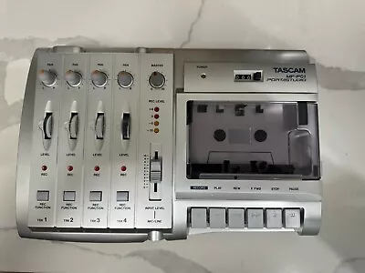 Tascam MF-P01 Analog 4 Track Cassette Recorder With Power Adaptor • $69.99