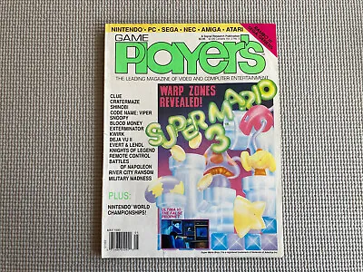 Game Player's Magazine Vol 2 No 5 May 1990 Super Mario Bros 3 Ultima VI • $19.99