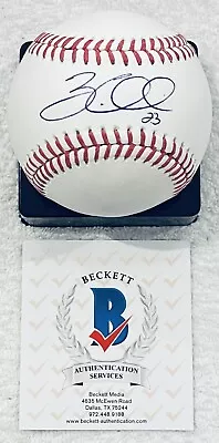 Zac Gallen With #23 Licensed Beckett Authenticated Signed New Manfred Baseball • $99.99