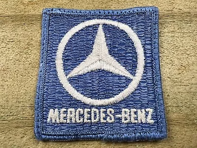 VTG Mercedes Benz Service Technician Mechanic Work Uniform Patch 2.5  X 3  Blue • $12.99