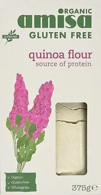 Amisa Amisa Organic Quinoa Flour GF 375g • £8.31