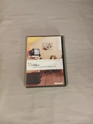 Genuine Microsoft Office Student And Teacher Edition 2003 Complete With Key • $12