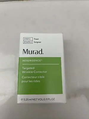 Murad Resurgence Targeted Wrinkle Corrector Travel Size 0.11oz / 3.25ml NEW • $5.99