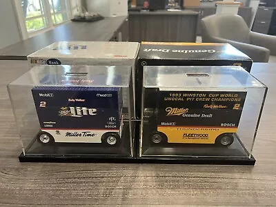 Rusty Wallace #2 Miller Lite/ Miller Genuine Pit Wagon Lot 1:24 Action MIB • $15.50