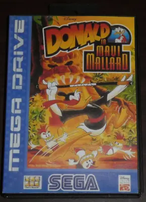 Sega Mega Drive. Donald In Maui Mallard. Disney's Donald Duck (PAL AUS/EUR) • $128.67