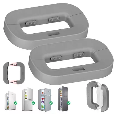 $14.99 • Buy 2 Pack Fridge Freezer Door Lock Latch Catch For Toddler Kids Safety Guard ·