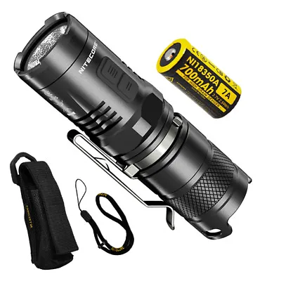 NITECORE MT10C 920lm Tactical Red & White Flashlight With Rechargeable Battery • $44.95
