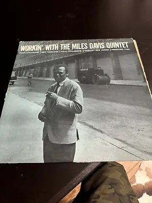 MILES DAVIS Quintet Workin' LP PRESTIGE PRLP 7166 NJ DG MONO RVG John Coltrane • $178
