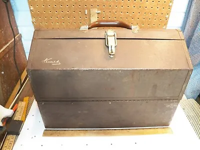 Vintage KENNEDY KITS 1018 Cantilever Machinist Toolbox / Chest • $94.99