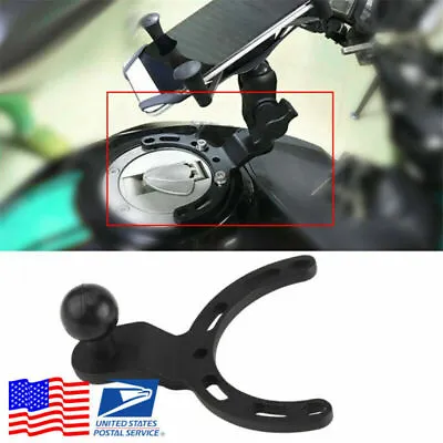 Motorcycle Gas Tank Mount Adjustable GPS Phone Camera Bracket Holder With Bolts • $20.91