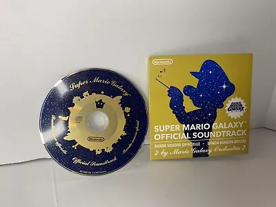 Super Mario Galaxy Official Soundtrack CD Nintendo Wii • $9.99