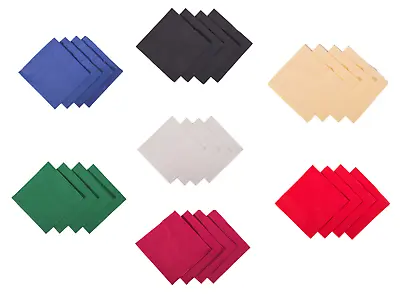 £10.95 • Buy Paper Cocktail Napkins Multicolored 24cm Square 2 Ply For Bars And Restaurants