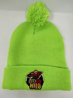 Minnesota Wild Green Neon Beanie  Hat Cap NHL Hockey  • $34.95