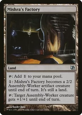 Mishra's Factory Elspeth Vs. Tezzeret NM Land Uncommon MAGIC MTG CARD ABUGames • $1.25