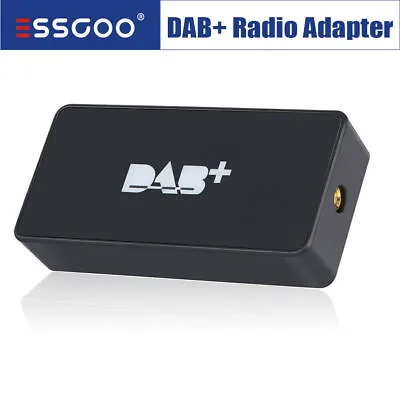 ESSGOO DAB+/FM Box Adapter Antenna Tuner Transmission For Car Stereo Android FM • £28.59