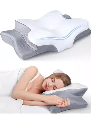 Cozyplayer Neck Ache Pillow Cervical Support Ergonomic Memory Foam Contour • $29.95