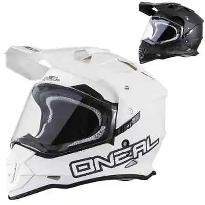 O'Neal Mens Dirt Bike Solid Motocross Helmets - Sierra II Flat Off Road ATV MX • $143.99