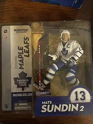 Mats Sundin 2 #13 Toronto Maple Leafs Nhl Figure - 2004 Mcfarlane Series 9 - New • $20