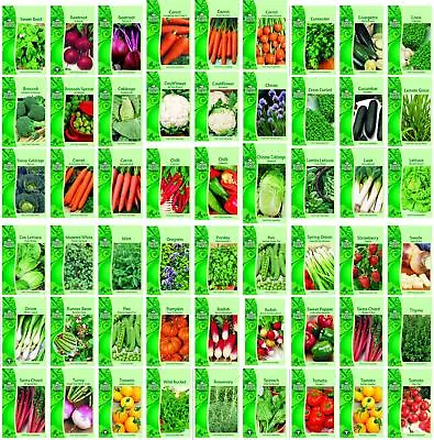 Simply Garden Fresh Herbs Vegetable Fruit Seeds Grow Your Own Indoor Outdoor • £1.99