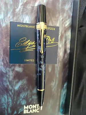 Montblanc Meisterstuck Edgar Allan Poe Ballpoint Pen  Limited Edition Nice Work • $951