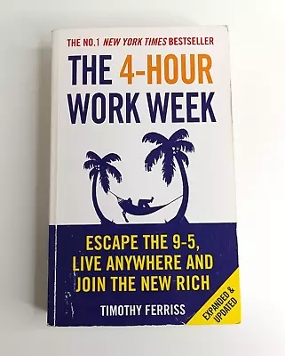 The 4 Hour Work Week Timothy Ferriss Book Business Self Help Finance Money • $19.90
